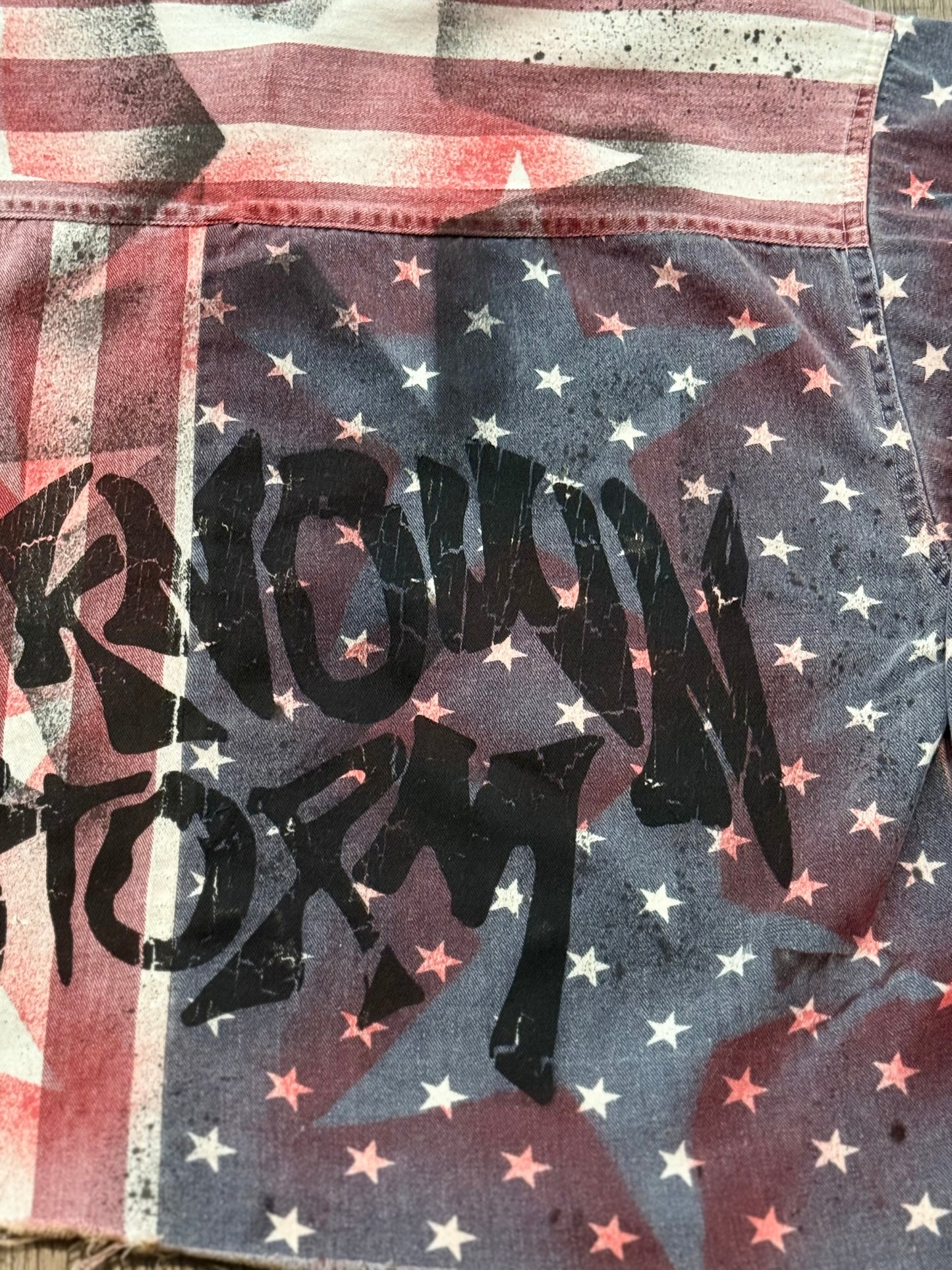 1 of 1 cropped button up