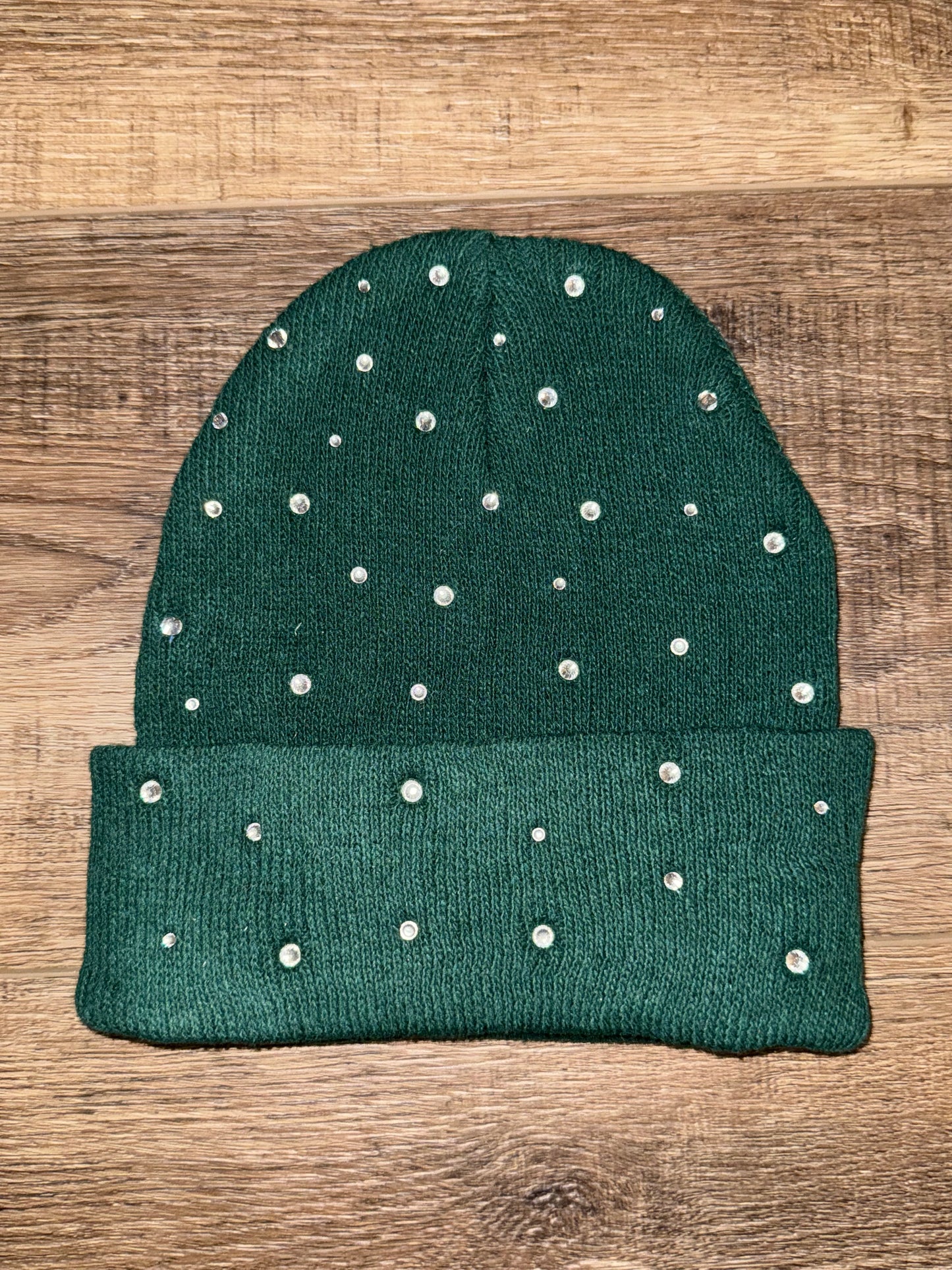 Rhinestone beanie
