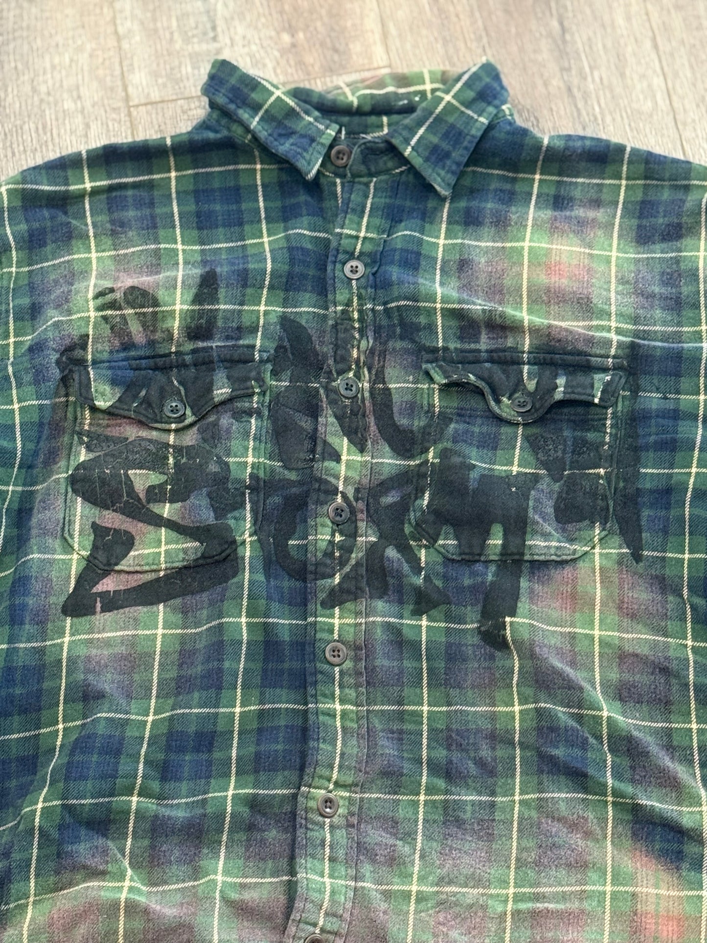 1 of 1 cropped button up