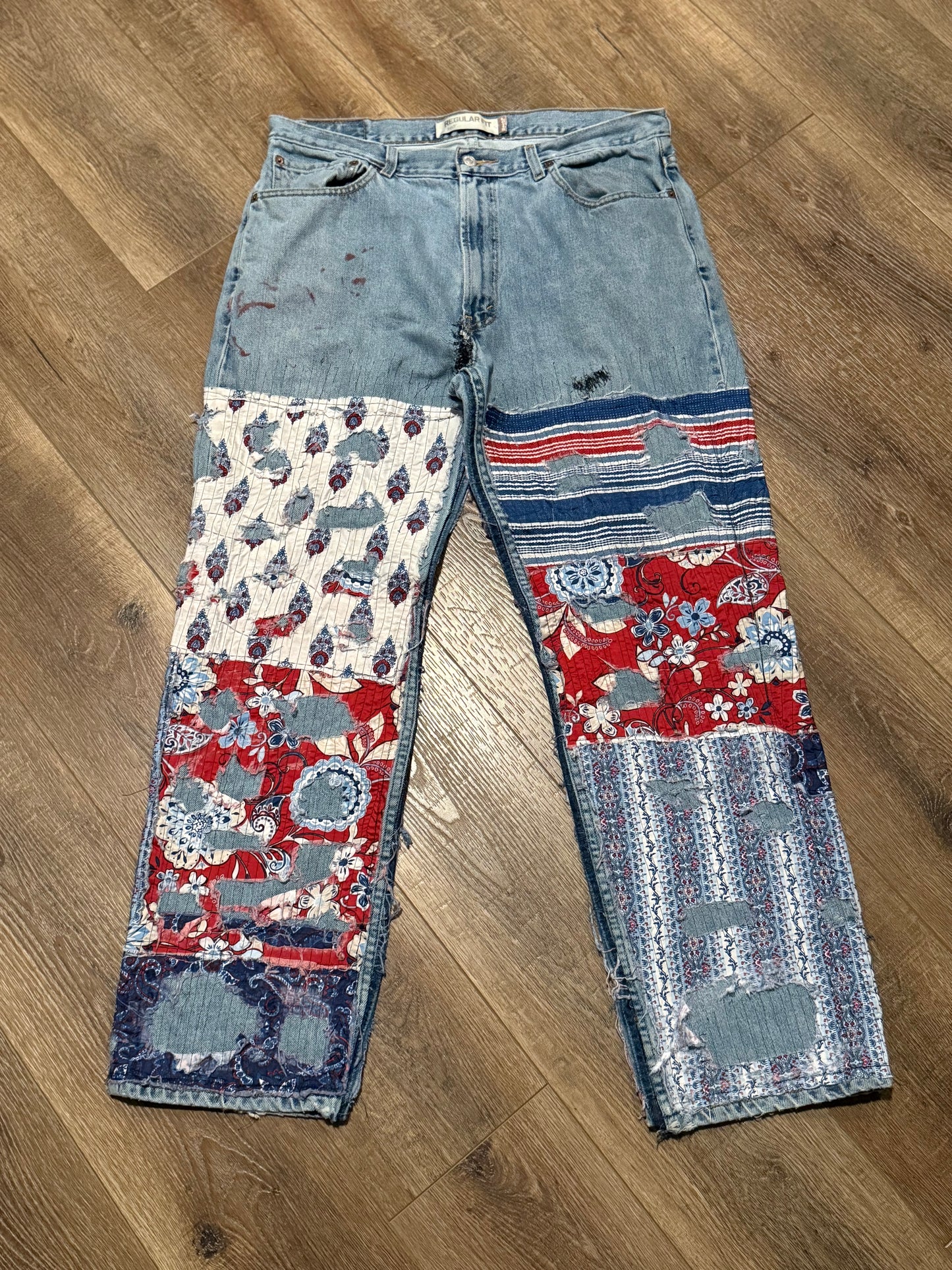 1 of 1 Patchwork Levi’s