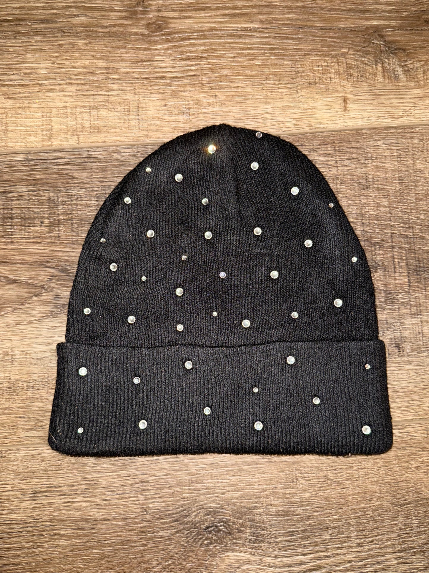 Rhinestone beanie