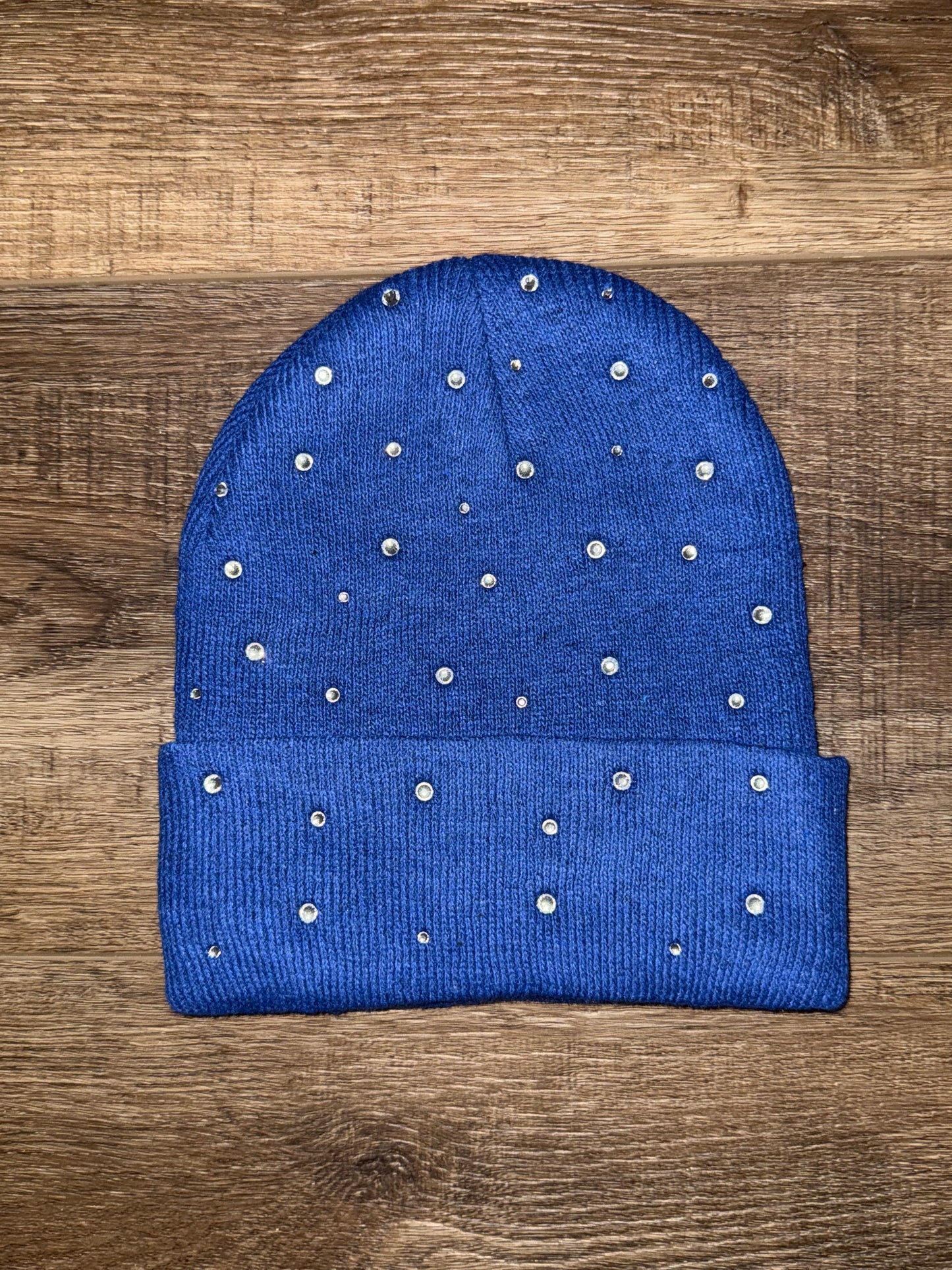 Rhinestone beanie