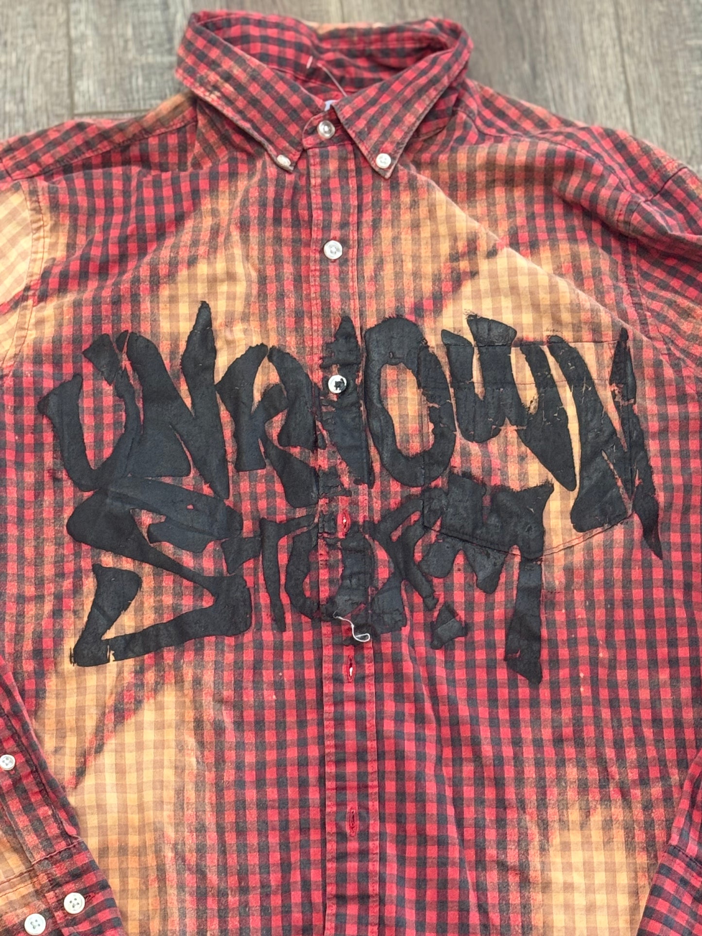 1 of 1 cropped button up