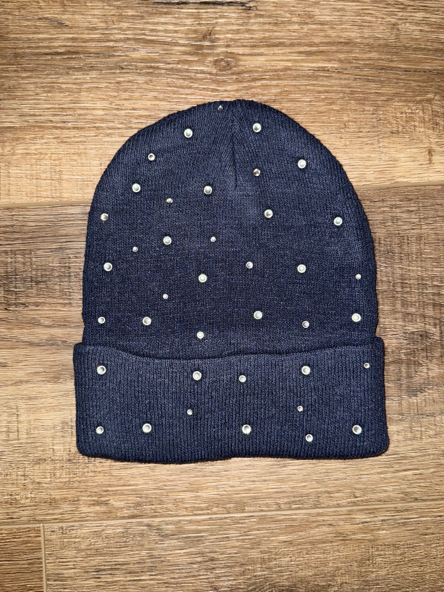 Rhinestone beanie