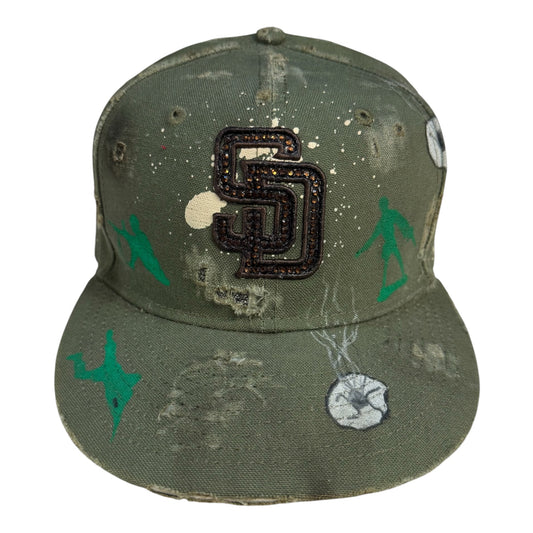 Padres Toy soldier hat  7 1/4