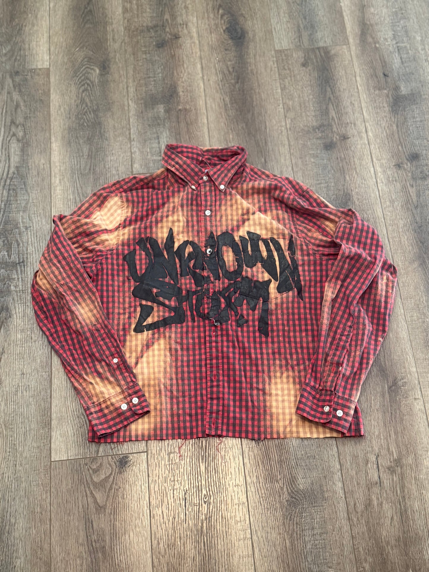 1 of 1 cropped button up