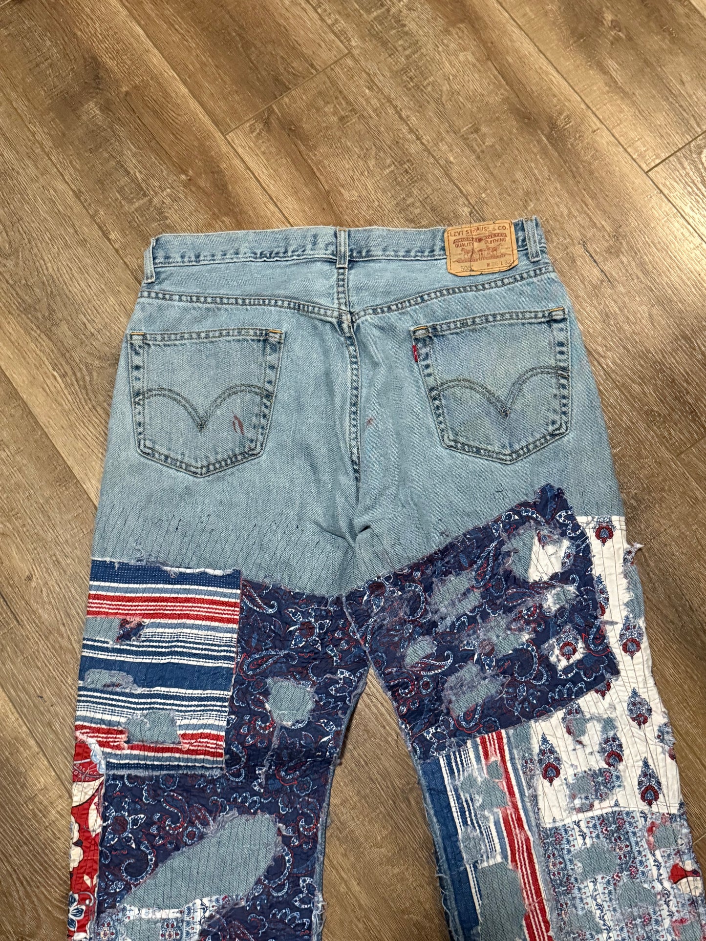 1 of 1 Patchwork Levi’s
