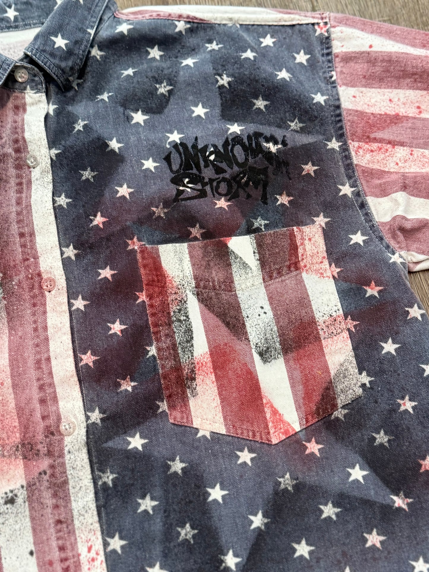 1 of 1 cropped button up