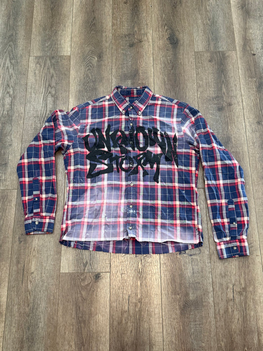 1 of 1 cropped button up