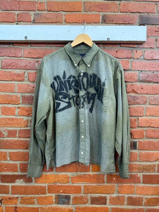 1 of 1 cropped button up