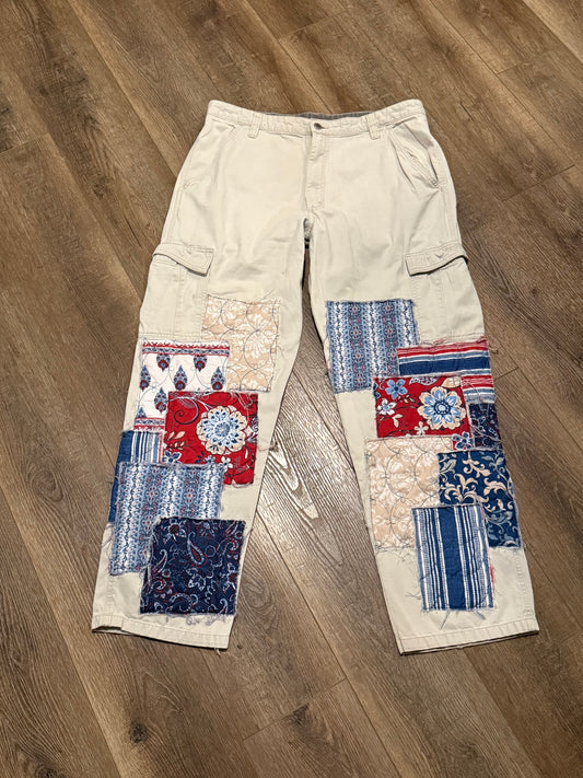 1 of 1 Patchwork pants