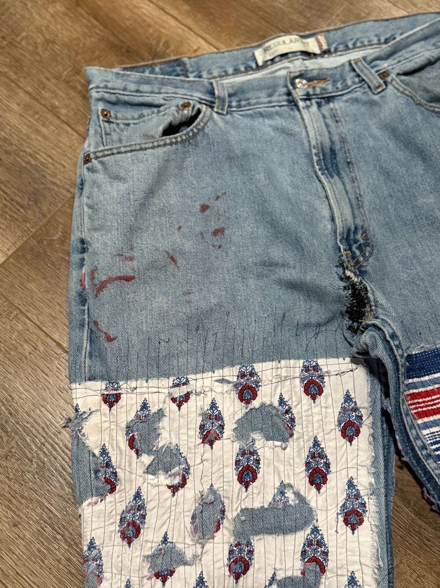 1 of 1 Patchwork Levi’s