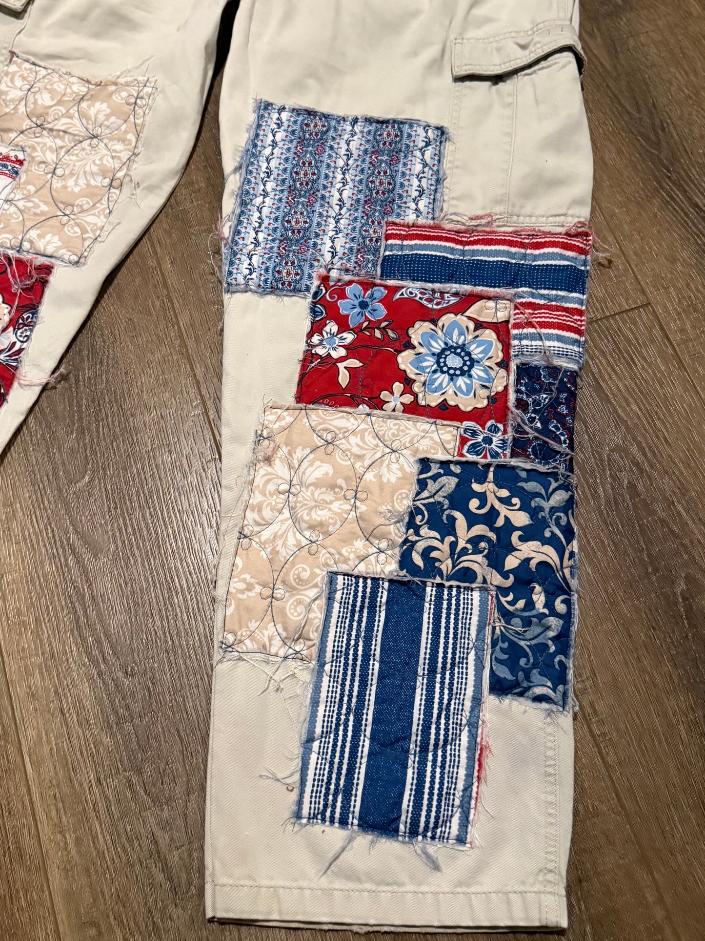 1 of 1 Patchwork pants