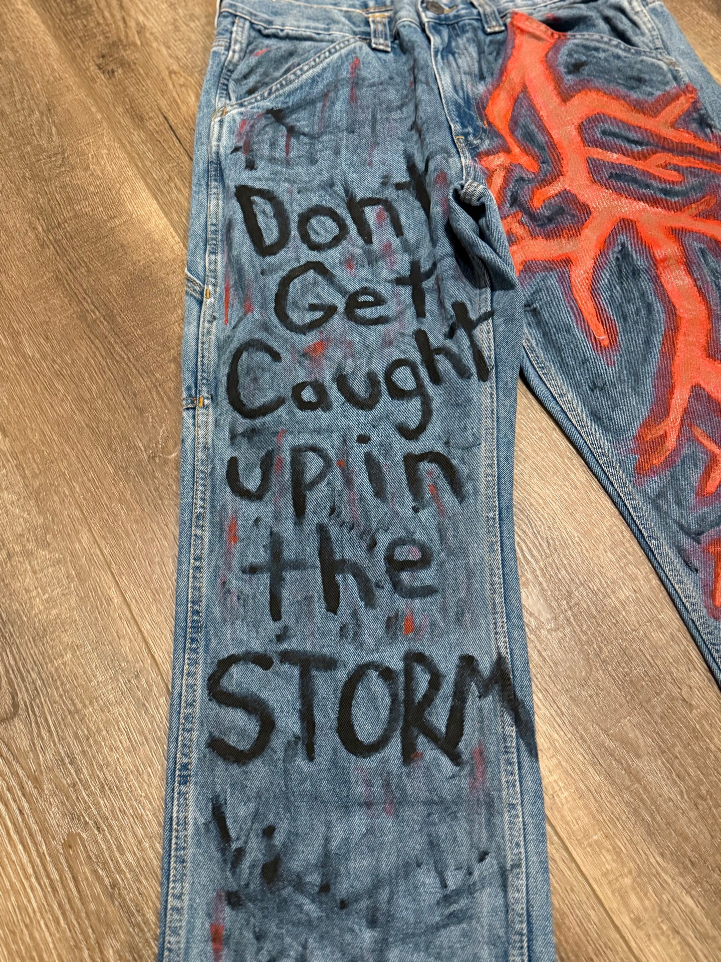 1 of 1 Reflective Bolt Pants