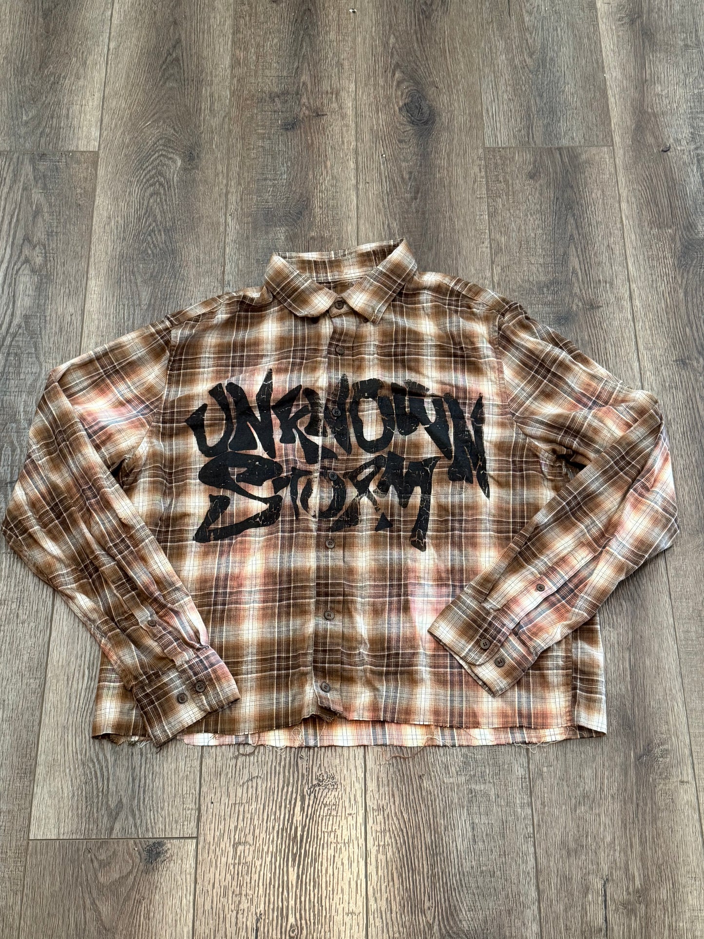 1 of 1 cropped button up