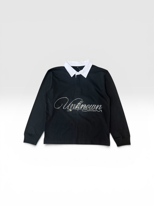 Rhinestone Polo