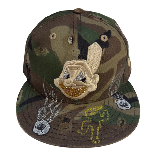 Indians toy soldier hat  7 1/4