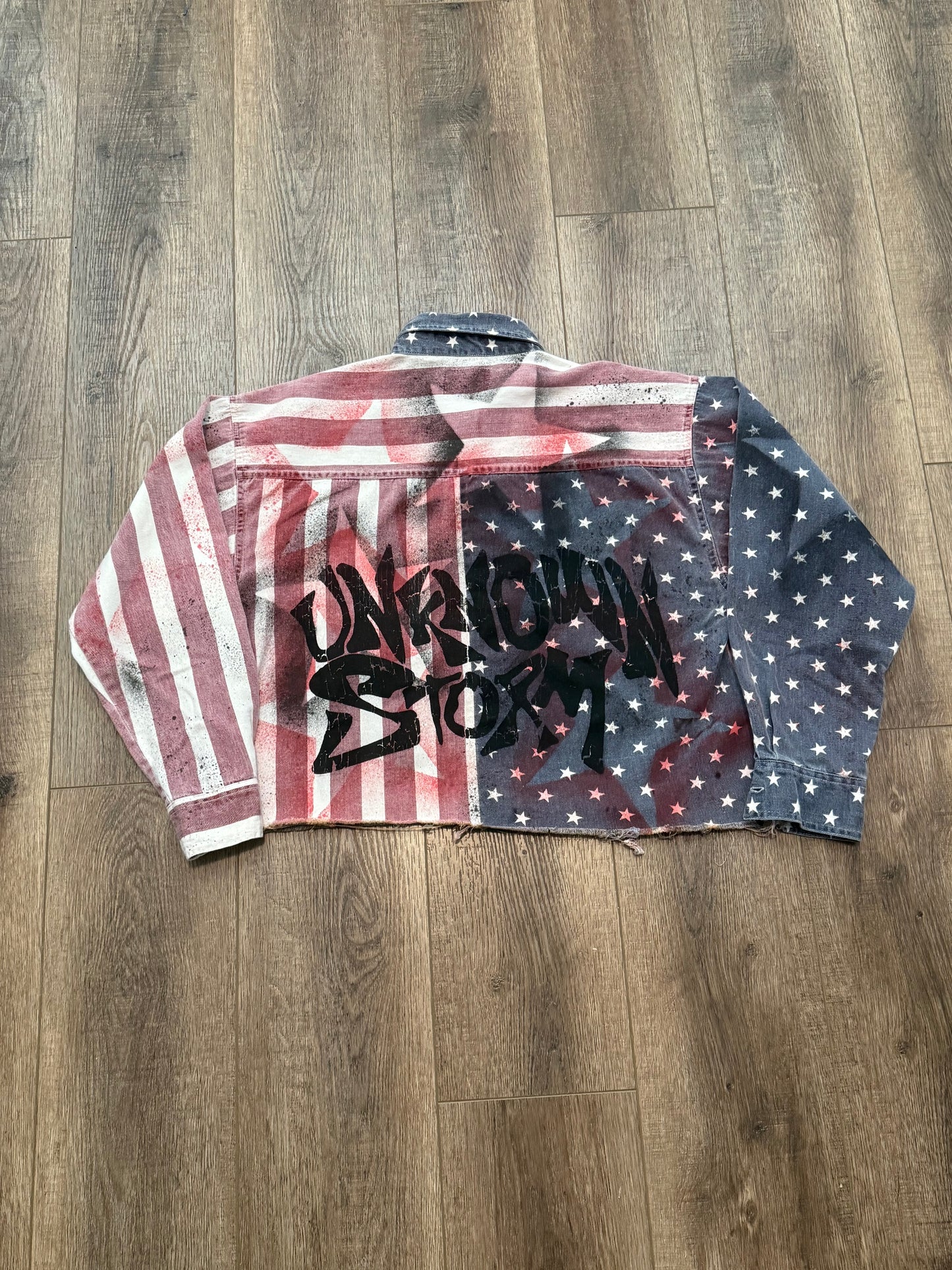 1 of 1 cropped button up