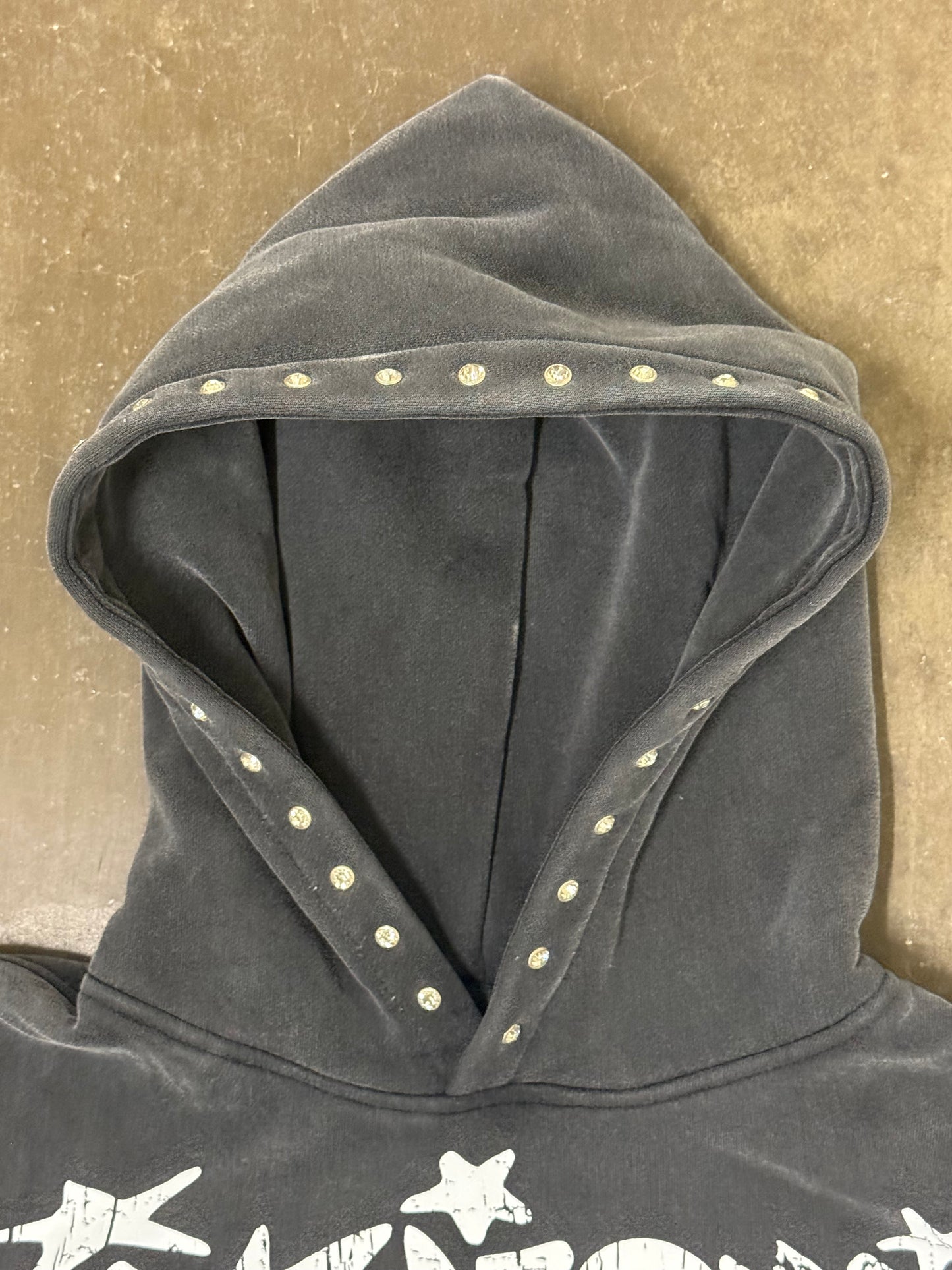 Studded Hooded