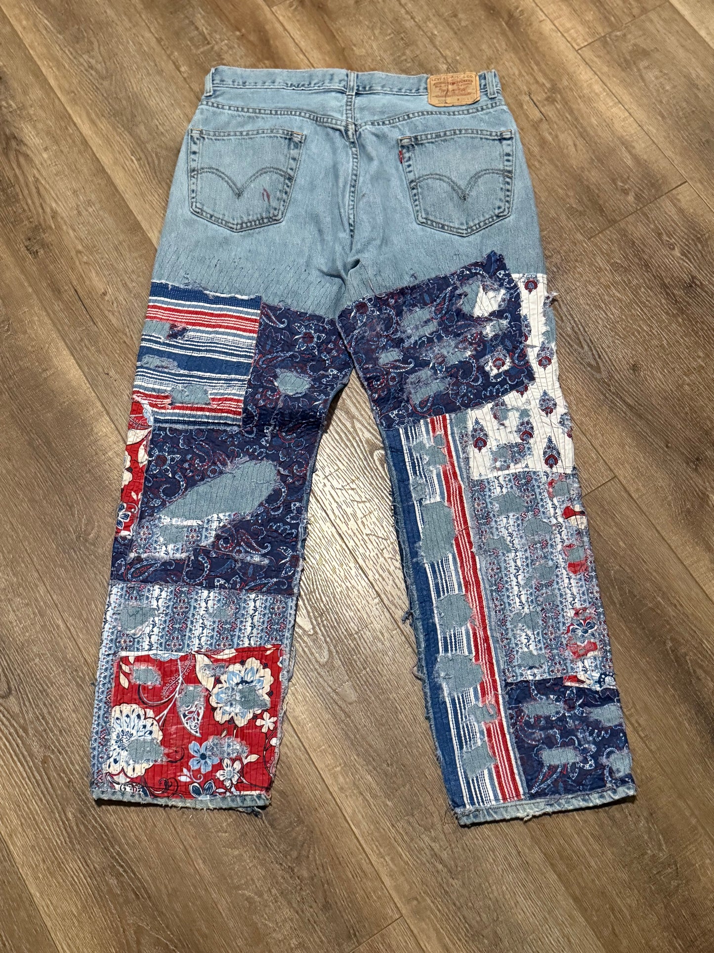 1 of 1 Patchwork Levi’s