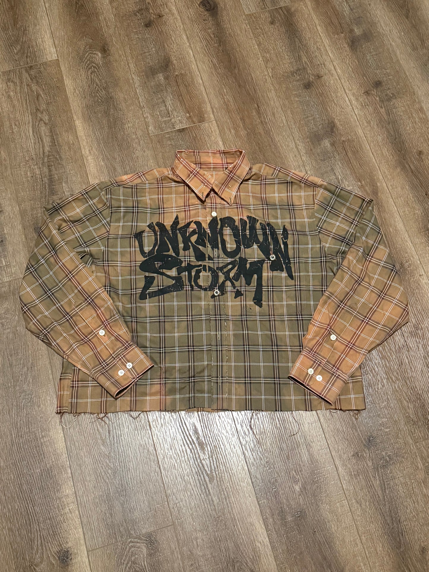 1 of 1 cropped button up