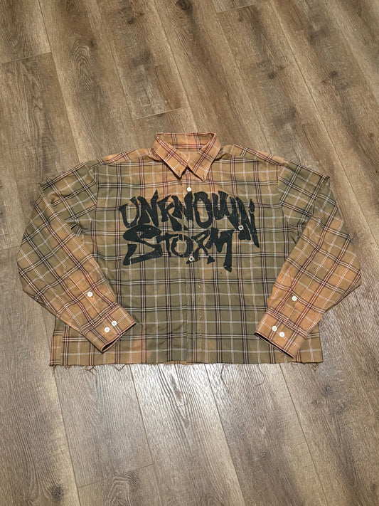 1 of 1 cropped button up