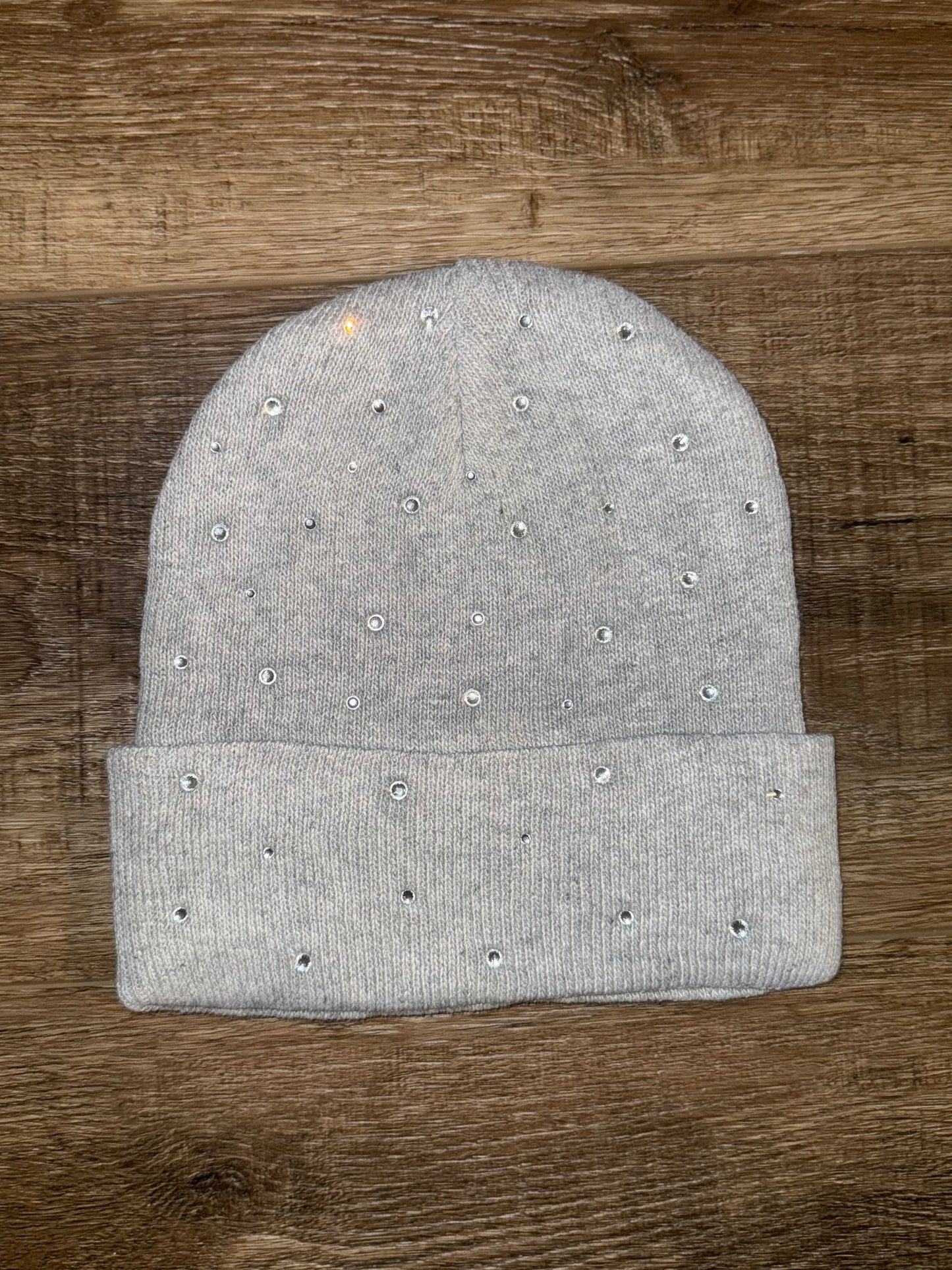 Rhinestone beanie